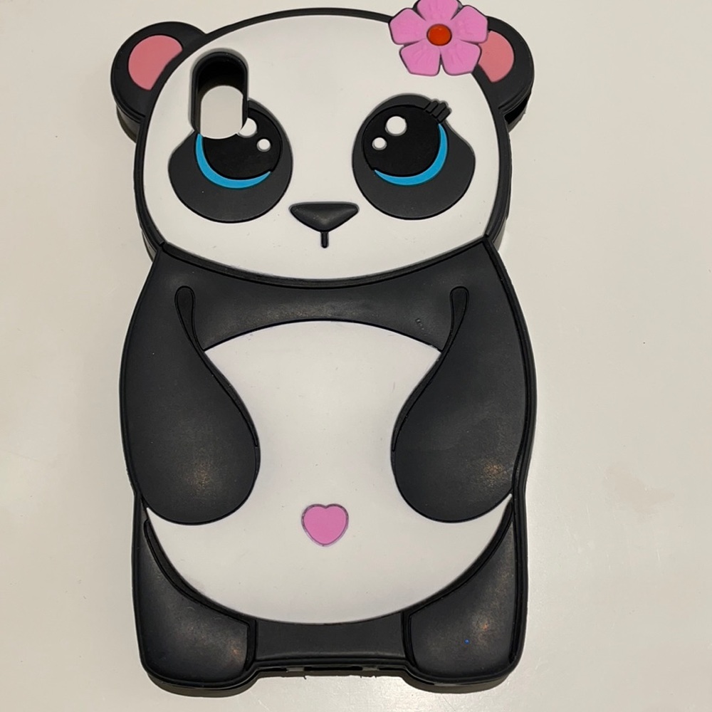 Flower panda case for iPhone XS Max